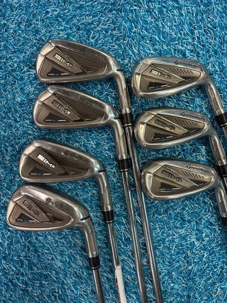 TaylorMade SIM2 MAX Iron Set (5-9, P, A) Right Handed | Max MT 85 S-Flex Shaft (Used)