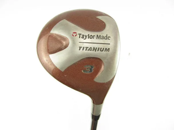 TaylorMade Titanium Fairway 3 wood w/ Graphite Bubble M-70 Senior