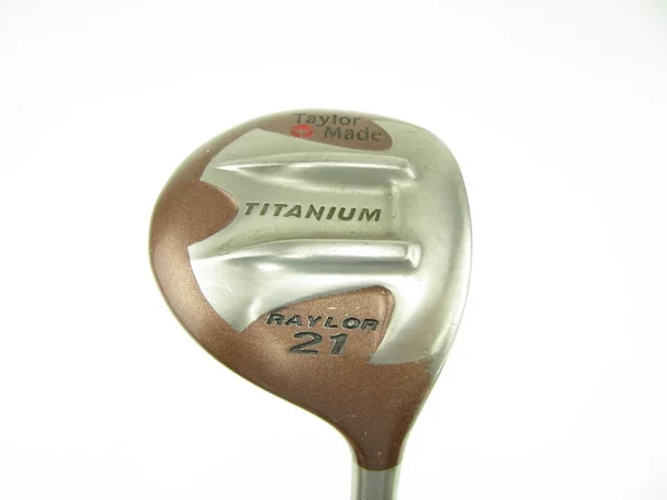 TaylorMade Titanium Raylor Fairway 7 wood 21 degree w/ Graphite Bubble Regular