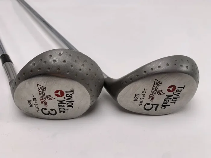 TaylorMade Tour Preferred Burner 3 & 5 Fairway Wood Set 15* 21* DG Steel Mens RH