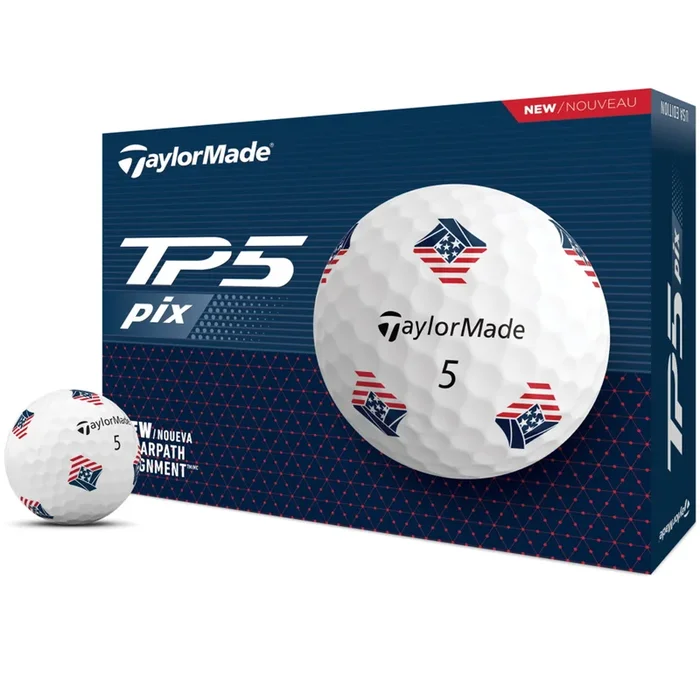 TaylorMade TP5 PIX USA Golf Balls | 2024