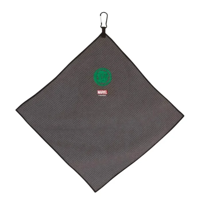 Team Effort Marvel HULK Golf Towel Gray 15×15