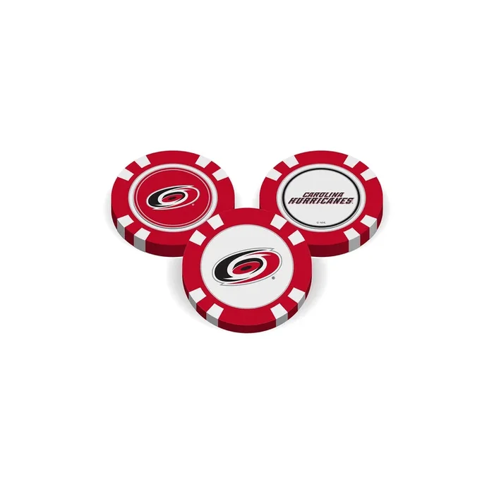 Team Golf CAR Hurricanes Ball Markers