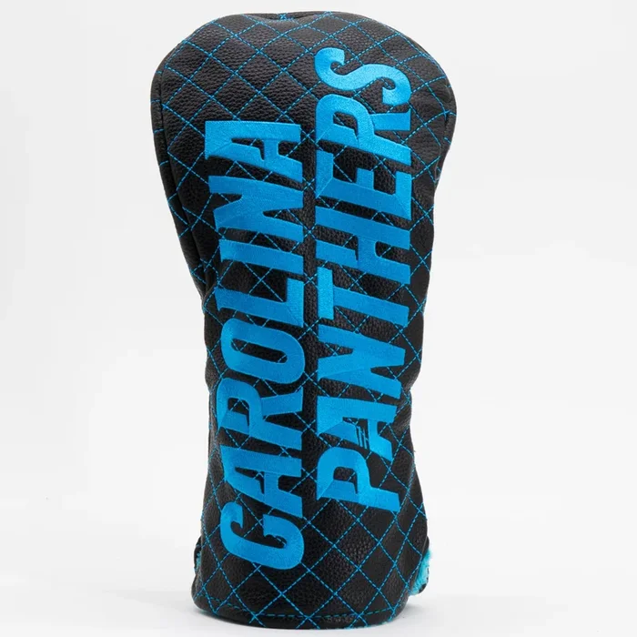 Team Golf Carolina Panthers DR/FW Quilted Headcovers