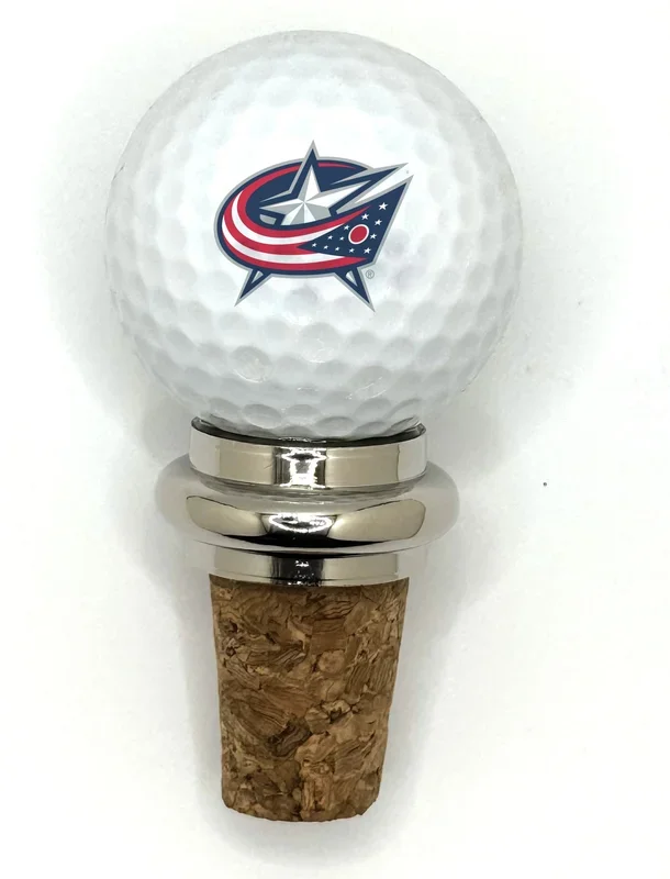 Team Golf CBJ Blue Jackets Cork Wine Stopper