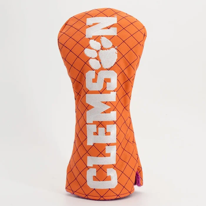 Team Golf Clemson DR/FW Quilted Headcovers