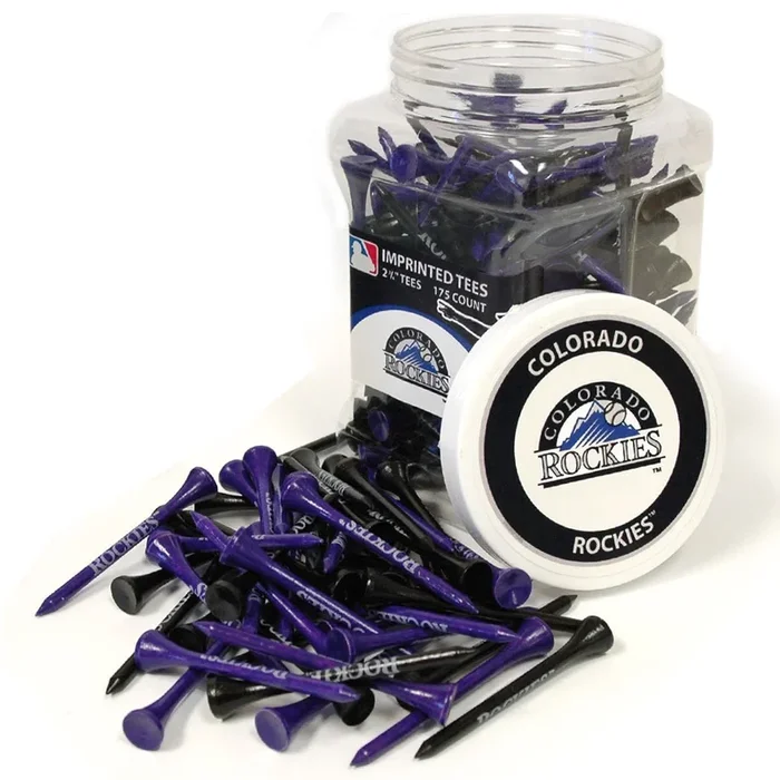 Team Golf Colorado Rockies Golf Tees