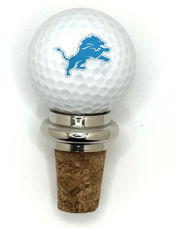 Team Golf DET Lions Cork Wine Stopper