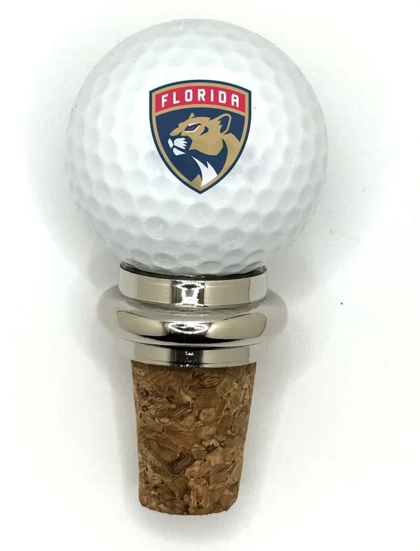 Team Golf FLA Panthers Cork Wine Stopper