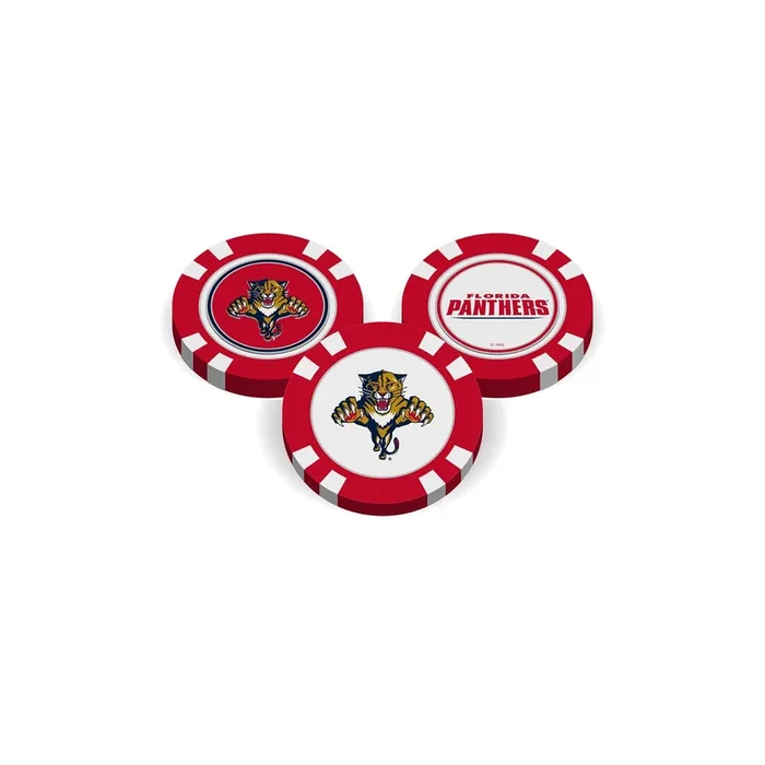 Team Golf Florida Panthers Ball Markers