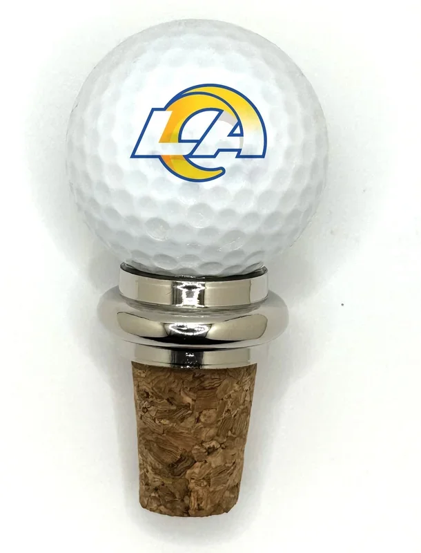 Team Golf LA Rams Cork Wine Stopper