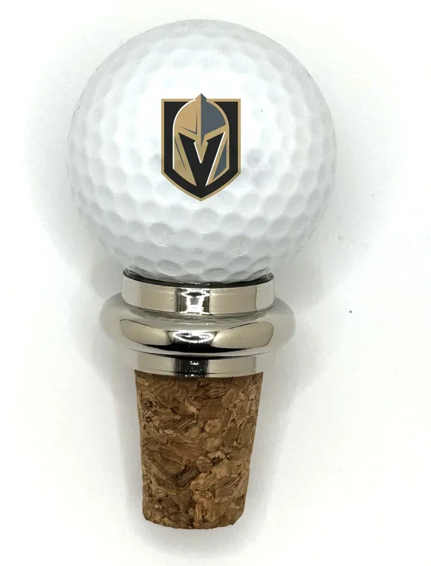 Team Golf LV Golden Knights Cork Wine Stopper
