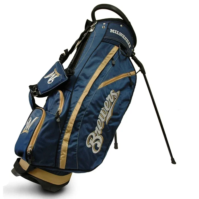 Team Golf Milwaukee Brewers Fairway Stand Bag