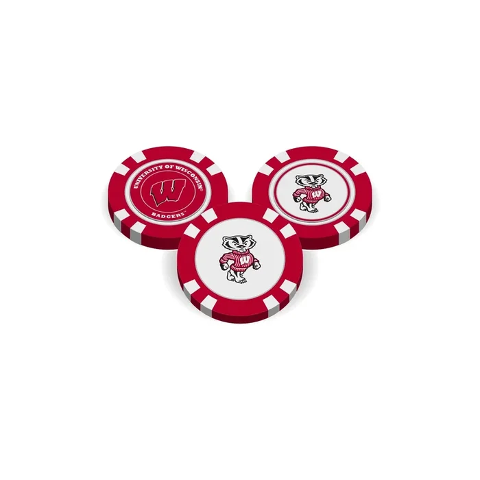 Team Golf Wisconsin Ball Markers