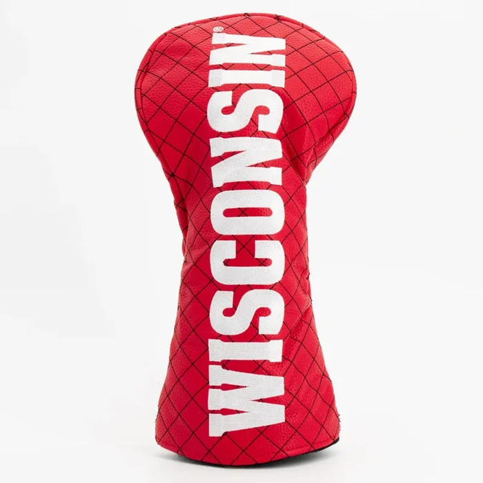 Team Golf Wisconsin DR/FW Quilted Headcovers