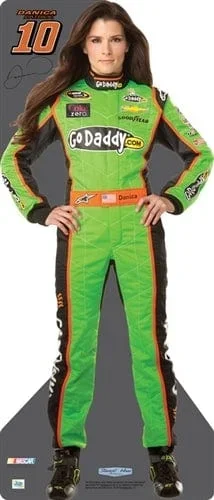 Team Image: Miniature Cardboard Cutout – Danica Patrick 2013 #10 GoDaddy