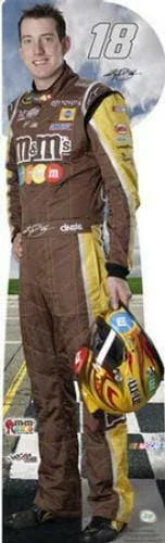 Team Image: Miniature Cardboard Cutout – Kyle Busch #18 (Brown)