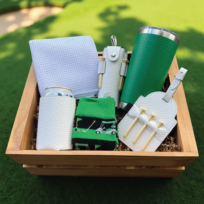 Tee Time Golf Gift Basket