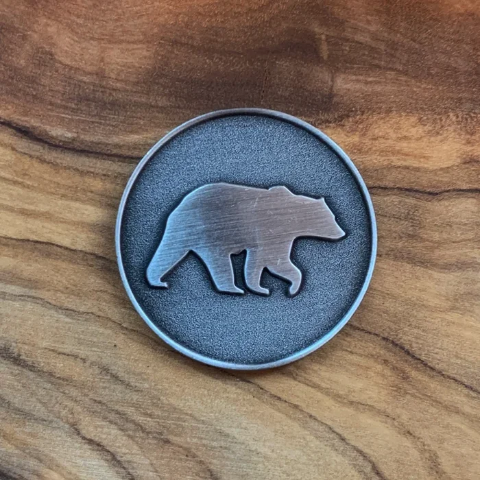 The Bear Magnetic Golf Ball Marker