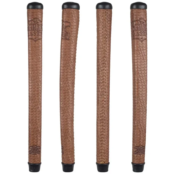 THE GRIP MASTER COLLECTORS EDITION PUTTER GRIPS – BROWN SCALE PATTERN