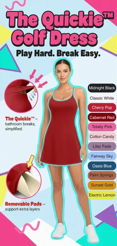 The Quickie™ Active Women’s Golf Dress