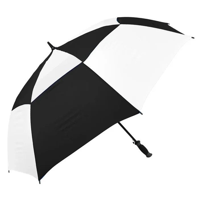 The Vented Checkerboard Golf Umbrella 62″