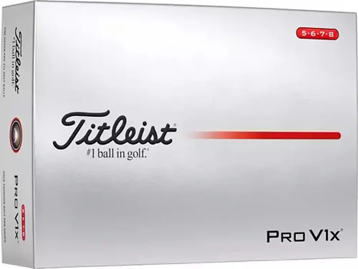 Titleist 2025 Pro V1x High Number Golf Balls