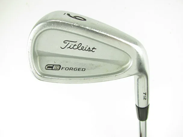 Titleist 712 CB Forged 9 iron w/ Steel Project X Stiff