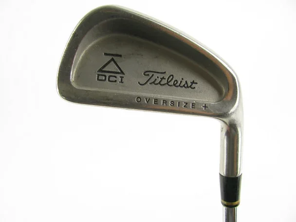 Titleist DCI Oversize+ 4 iron with Steel Rifle 6.5 Extra Stiff