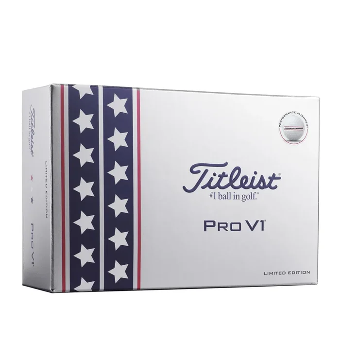 Titleist Pro V1 USA Golf Balls – 2025