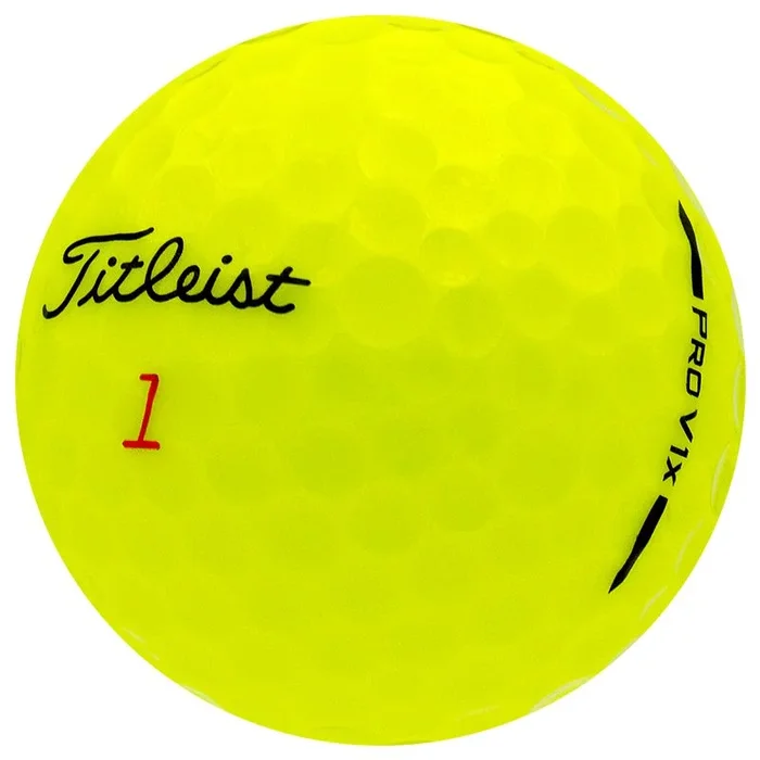 Titleist Pro V1x 2025 Yellow – 1 Dozen