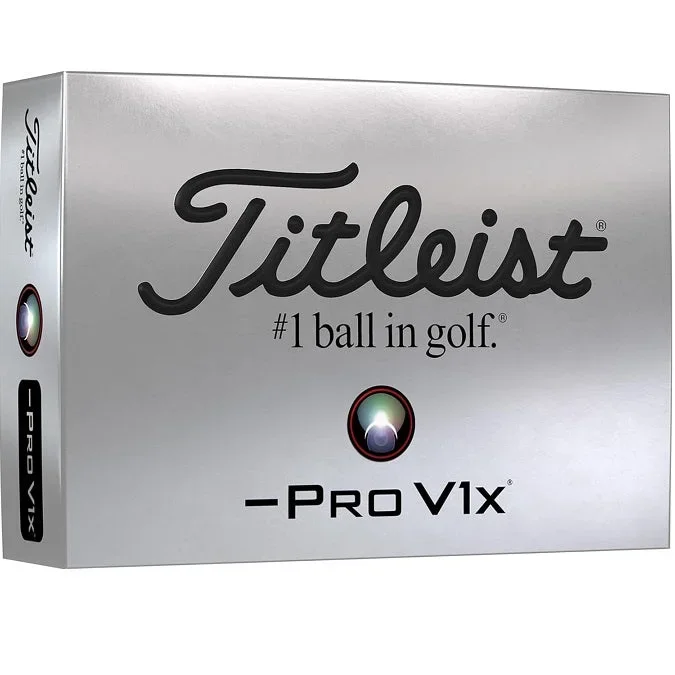 Titleist -Pro V1x Left Dash Golf Balls