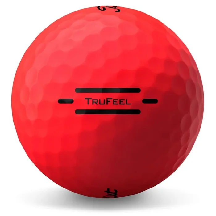 Titleist TruFeel Golf Balls – Matte Red