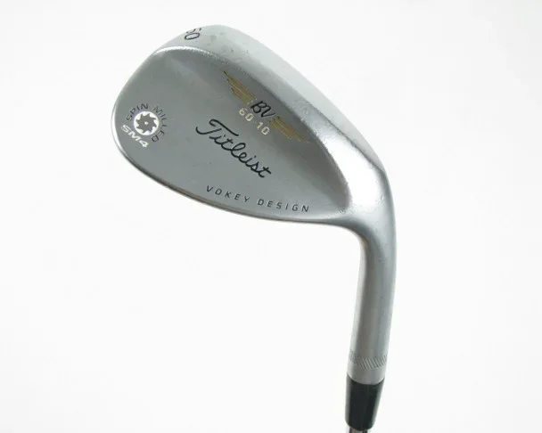 Titleist Vokey SM4 Tour Chrome 60* Lob Wedge 60-10 w/ Steel (Out of Stock)