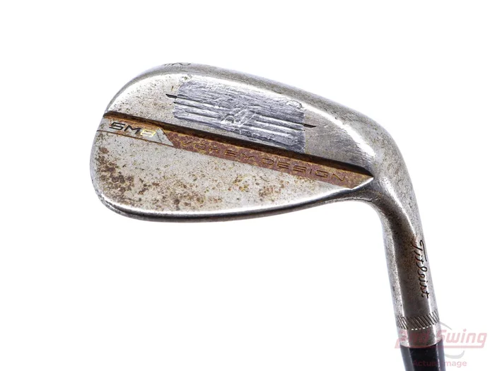 Titleist Vokey SM8 Raw Wedge Gap GW 52° 8 Deg Bounce F Grind Titleist Vokey BV Steel Wedge Flex Right Handed 35.5in (D-82440495164)