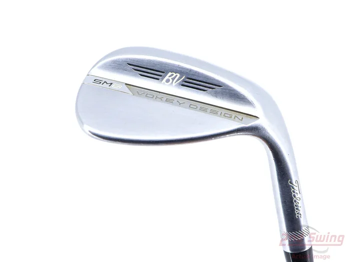 Titleist Vokey SM8 Tour Chrome Wedge Lob LW 58° 10 Deg Bounce S Grind Titleist Vokey BV Steel Wedge Flex Right Handed 35.0in (D-82440481045)