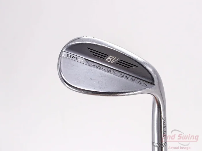 Titleist Vokey SM8 Tour Chrome Wedge Lob LW 58° 10 Deg Bounce S Grind Titleist Vokey BV Steel Wedge Flex Right Handed 35.0in (D-72440148665)