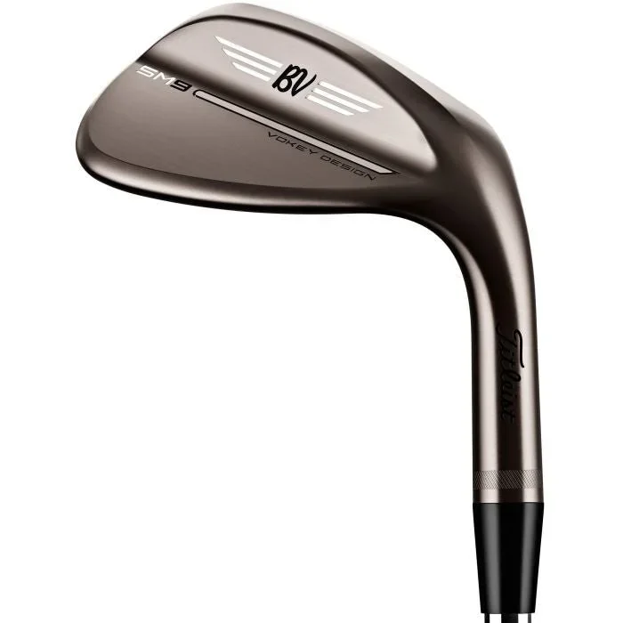 Titleist Vokey SM9 Wedge – Brushed Steel (Left-Handed)
