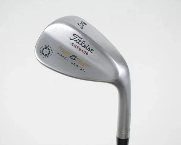 Titleist Vokey Spin Milled 60* Lob Wedge 60-08 w/ Steel Dymanic Gold (Out of Stock)