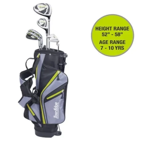 Tour Edge HL-J Junior Set Lime Green Ages 7-10