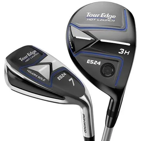 Tour Edge Hot Launch E524 Iron-Wood Graphite Left Hand Combo Set