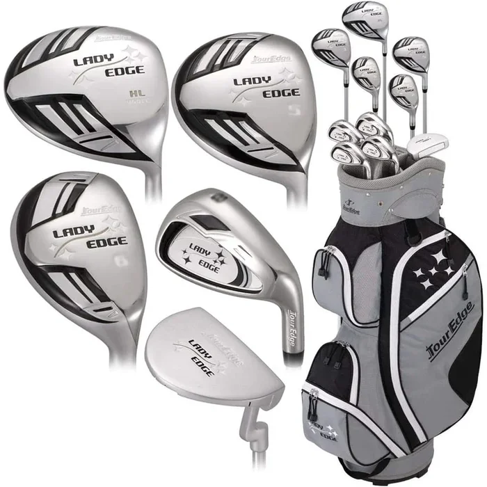 Tour Edge Lady Edge Complete Set Womens Right Hand – Black