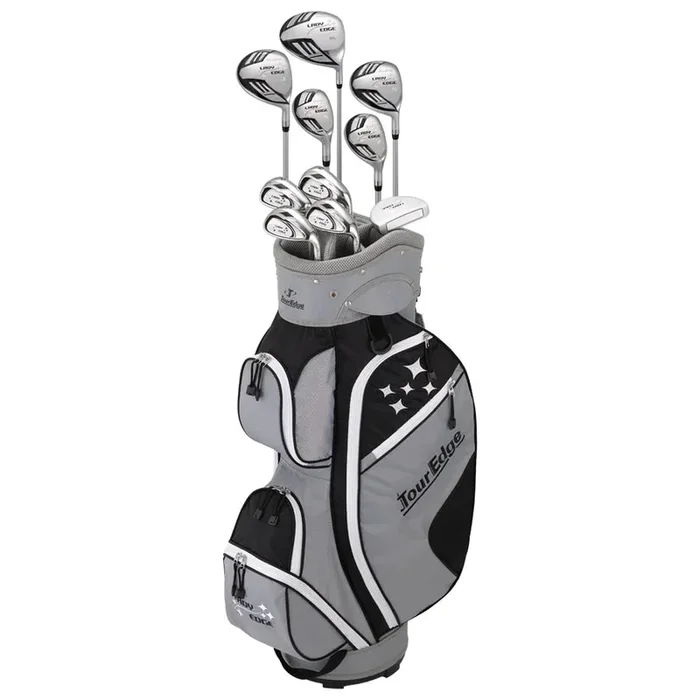 Tour Edge Lady Edge Womens Complete Golf Set Black