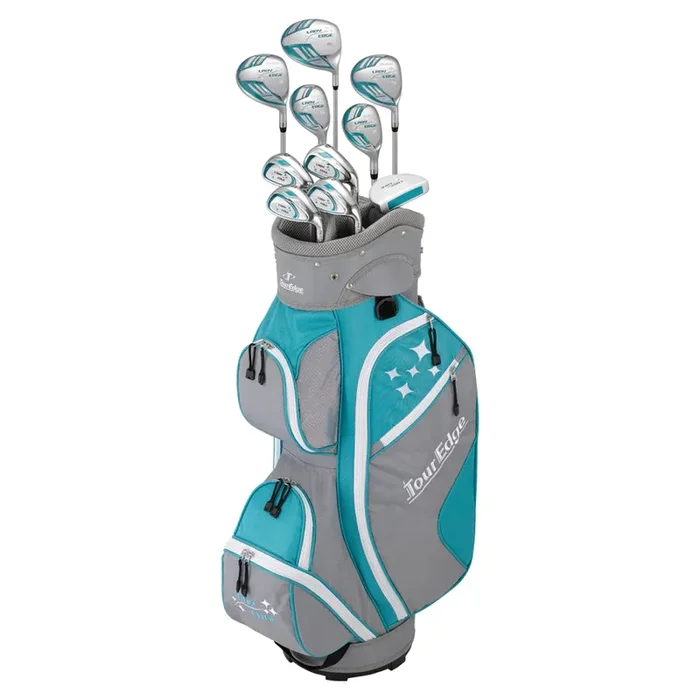 Tour Edge Lady Edge Womens Complete Golf Set Turquoise