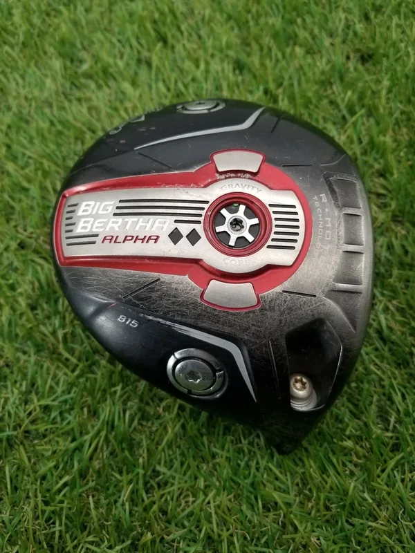TOUR ISSUE 2014 CALLAWAY BIG BERTHA ALPHA 815 DOUBLE BLK DIAMOND DRIVER 9* FAIR
