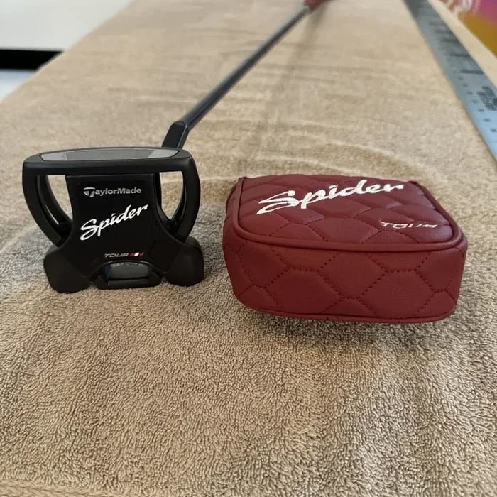 TOUR ISSUE TaylorMade Spider Tour Slant Neck Putter Right Hand Black 35” Custom