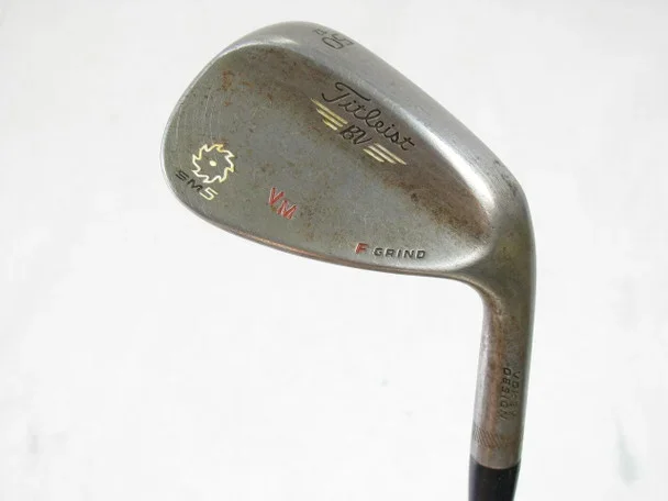 TOUR ISSUE Titleist Vokey SM5 F-Grind RAW Gap Wedge 60* 50-12 w/ Steel X100 (Out of Stock)