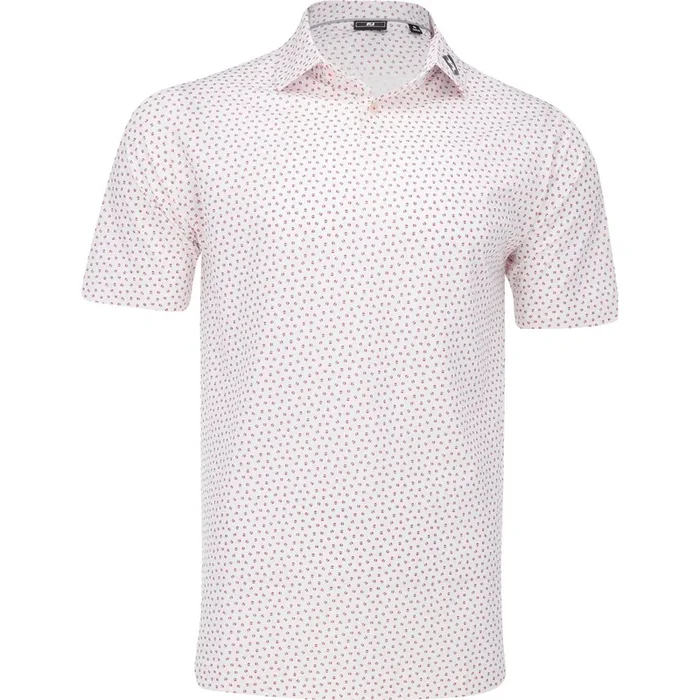 TOUR LOGO Bounce Print Polo