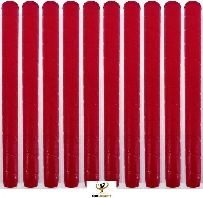 Tour Star + Standard Red Golf Grips Made in the USA Quantity = 10