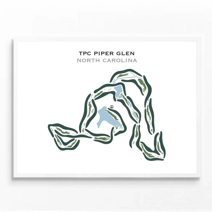 TPC Piper Glen, North Carolina – Printed Golf Courses